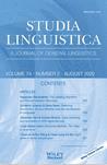 Studia Linguistica《语言学研究》