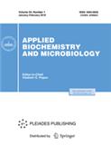 Applied Biochemistry and Microbiology《应用生物化学与微生物学》