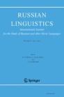 Russian Linguistics《俄罗斯语言学》