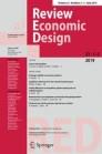 Review of Economic Design《经济谋划评论》