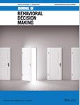 Journal of Behavioral Decision Making《行为决策杂志》