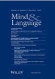 Mind & Language《思维与语言》