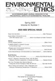 Environmental Ethics《环境伦理学》