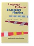 Language Problems &amp; Language Planning《语言问题与语言规划》