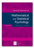 British Journal of Mathematical and Statistical Psychology（或：BRITISH JOURNAL OF MATHEMATICAL & STATISTICAL PSYCHOLOGY）《英国数学与统计心理学杂志》