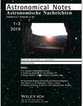 ASTRONOMISCHE NACHRICHTEN《天文学通报》