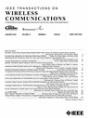 IEEE TRANSACTIONS ON WIRELESS COMMUNICATIONS《IEEE无线通信汇刊》