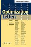 Optimization Letters《优化快报》