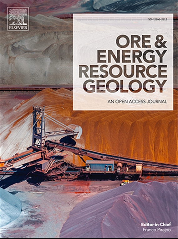 矿产与能源资源地质(英文)(Ore and Energy Resource Geology)(国际刊号)