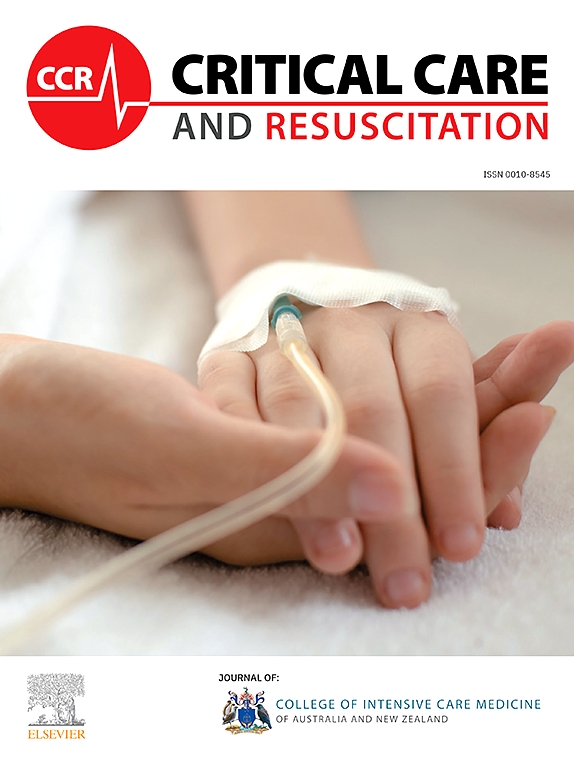 Critical Care and Resuscitation《重症监护与复苏》
