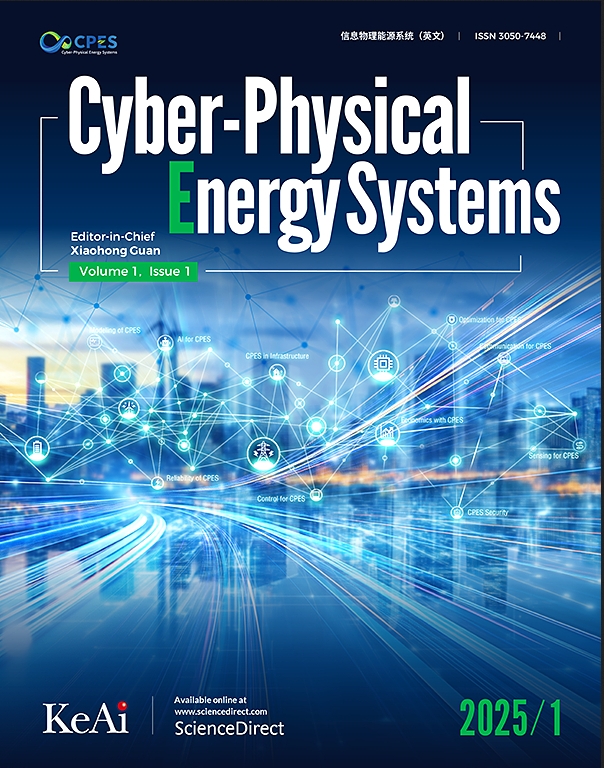 信息物理能源系统(英文)(Cyber-Physical Energy Systems)(国际刊号)(OA期刊)(不收版面费)